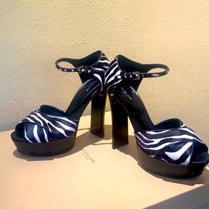 COPY - Michael Kors collection Huxley hair calf platform sandals